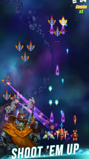 HAWK: Jogos de nave  de tiro screenshot