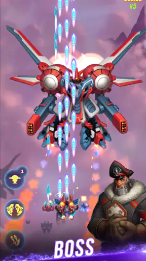 HAWK: Jogos de nave  de tiro screenshot
