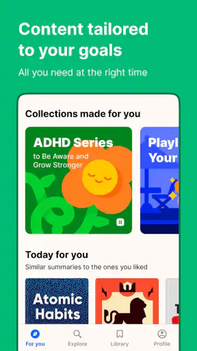 Headway: resumos em 15 minutos screenshot