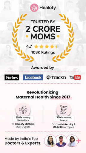 Healofy Pregnancy & Parenting screenshot