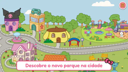 Hello Kitty e seus Amigos screenshot