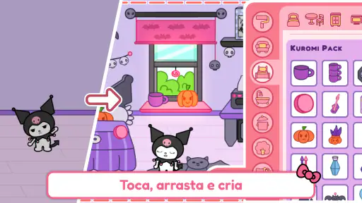 Hello Kitty e seus Amigos screenshot