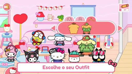 Hello Kitty e seus Amigos screenshot