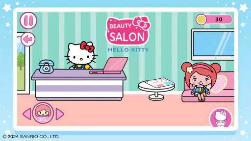 Hello Kitty: Salão de Beleza screenshot