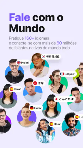 HelloTalk aprender idiomas screenshot
