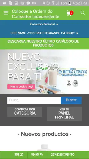 Herbalife Brasil screenshot