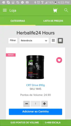 Herbalife Brasil screenshot
