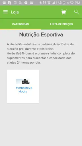 Herbalife Brasil screenshot