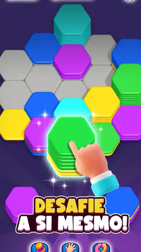 Hexa Sort screenshot