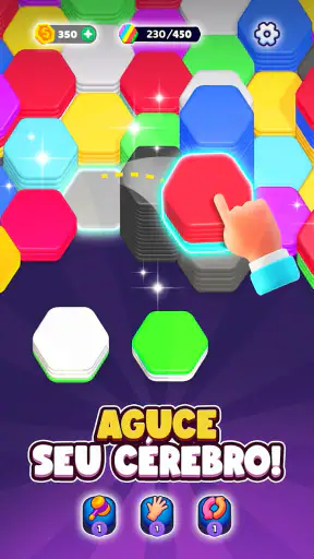 Hexa Sort screenshot