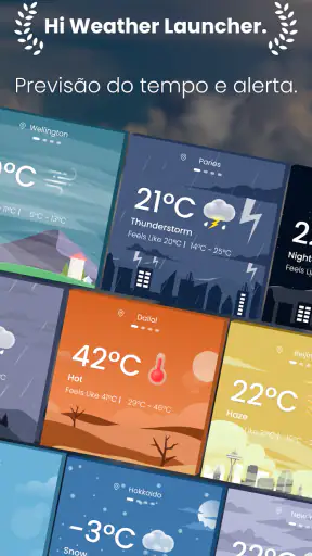 Hi Weather Launcher-Radar screenshot