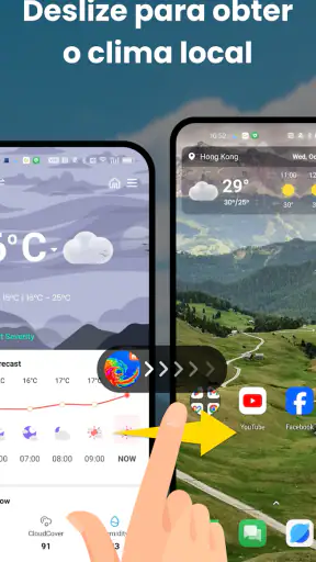 Hi Weather Launcher-Radar screenshot