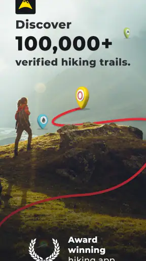 HiiKER: App mapas trilha screenshot
