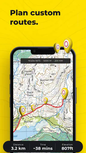 HiiKER: App mapas trilha screenshot