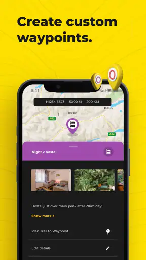 HiiKER: App mapas trilha screenshot
