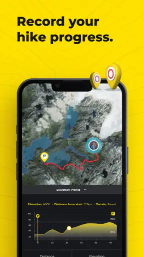 HiiKER: App mapas trilha screenshot
