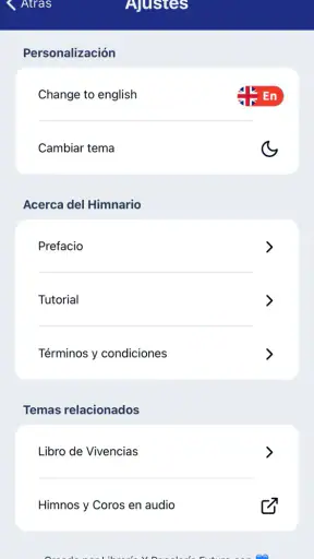 Himnario IDMJI screenshot