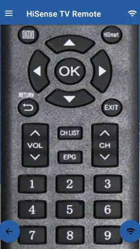 HiSense Smart TV Remote screenshot