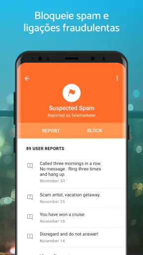 Hiya - ID/bloqueio de chamada screenshot