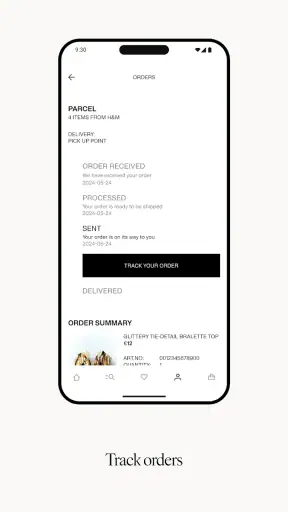 H&M screenshot