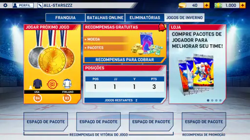Hockey All Stars screenshot
