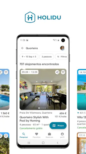 Holidu - aluguel de temporada screenshot