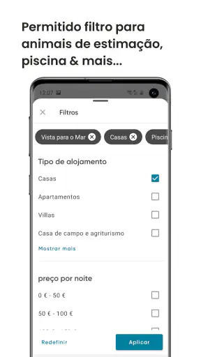 Holidu - aluguel de temporada screenshot