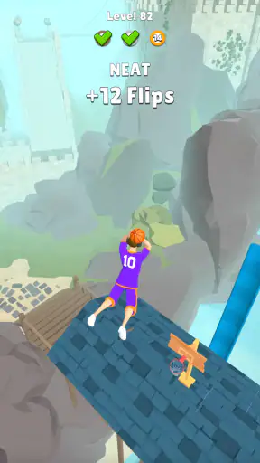 Hoop World: Flip Dunk Game 3D screenshot