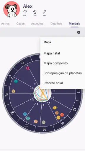 Horos - Mapa Astral screenshot