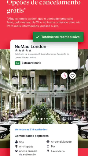 Hoteis.com: reserva de hotéis screenshot
