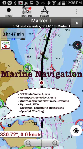 i-Boating:Marine Navigation screenshot