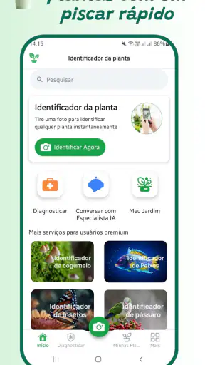 Identificador de plantas screenshot