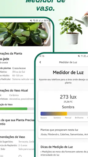 Identificador de plantas screenshot