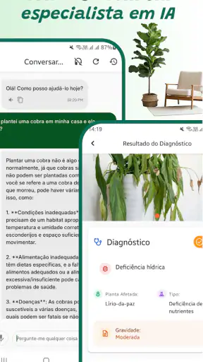 Identificador de plantas screenshot