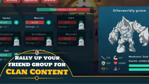 Idle Clans - MMORPG screenshot