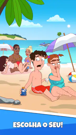 Idle Guy: Rico vida simulação screenshot