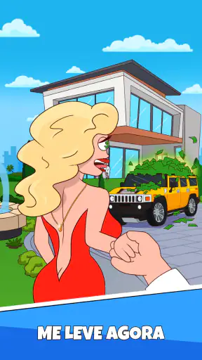 Idle Guy: Rico vida simulação screenshot