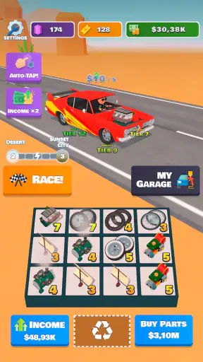 Idle Racer: Jogo de corrida screenshot