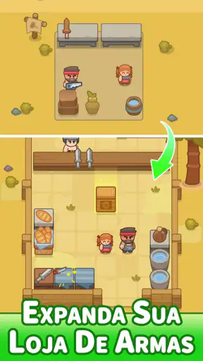 Idle Weapon Shop Tycoon screenshot