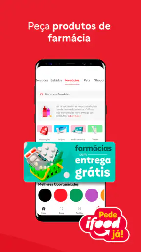 iFood comida e mercado em casa screenshot