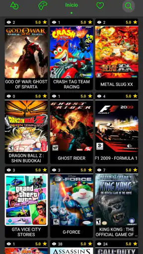 IGAMES PSP screenshot