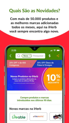 iHerb: vitaminas e suplementos screenshot