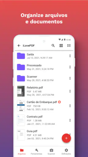 iLovePDF: Editor PDF & Scanner screenshot