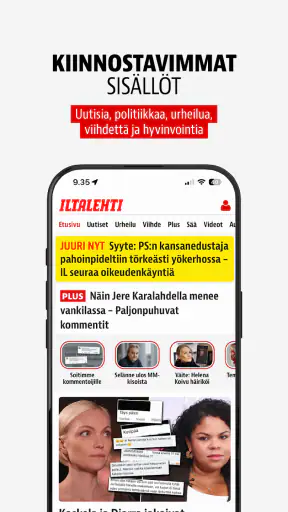 Iltalehti screenshot