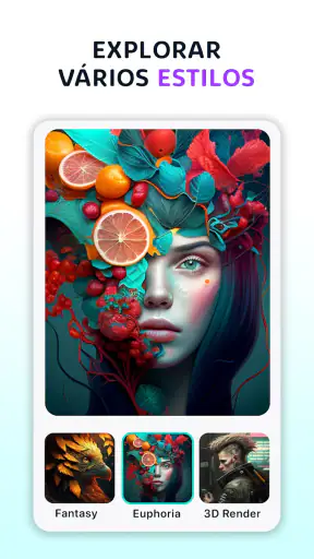 Imagine: Gerador de arte AI screenshot