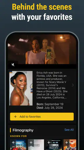 IMDb Cinema & TV screenshot