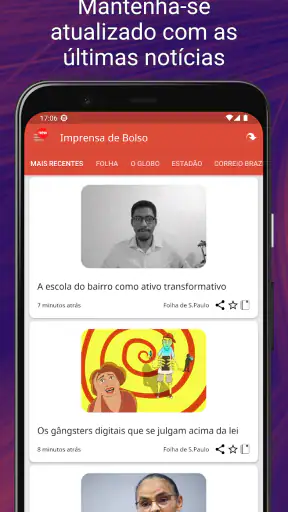 Imprensa de Bolso screenshot