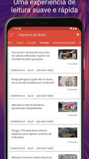 Imprensa de Bolso screenshot