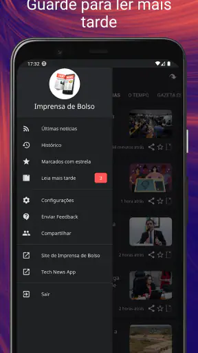 Imprensa de Bolso screenshot