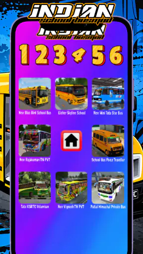 Indian School Bus Mod screenshot
